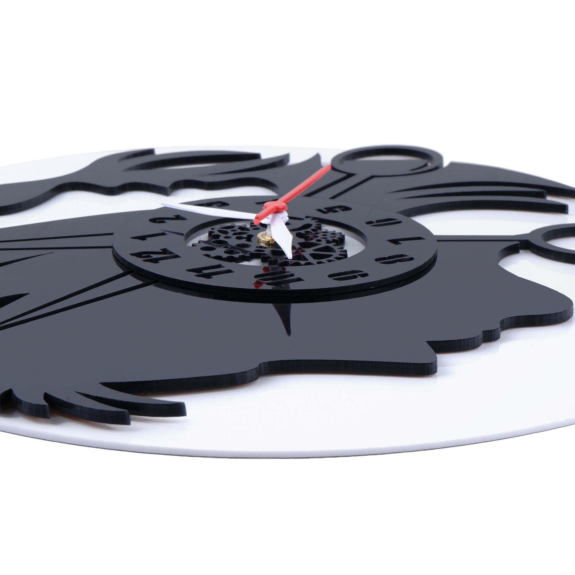 Unisex Salon Wall Clock, 12″ Wall Clock, Black