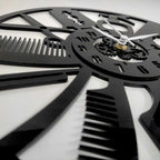 Pro Tool Wall Clock 12″ Wall Clock, Black