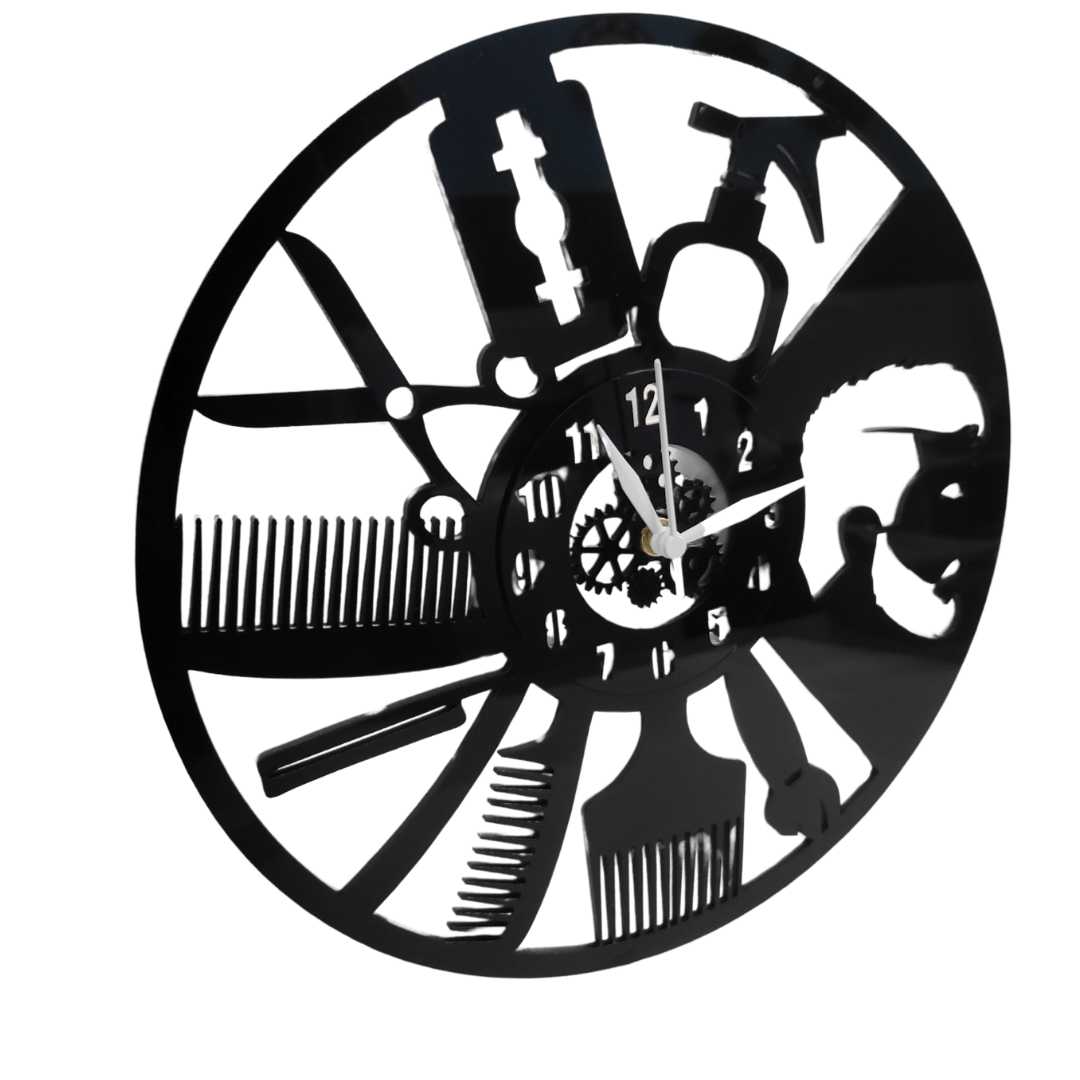Pro Tool Wall Clock 12″ Wall Clock, Black