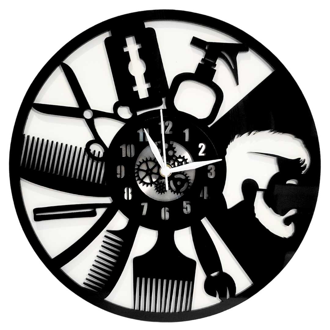 Pro Tool Wall Clock 12″ Wall Clock, Black