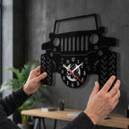 Off-Road SUV Wall Clock 12"  Premium Plexi Glass Wall Clock