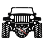 Off-Road SUV Wall Clock 12"  Premium Plexi Glass Wall Clock