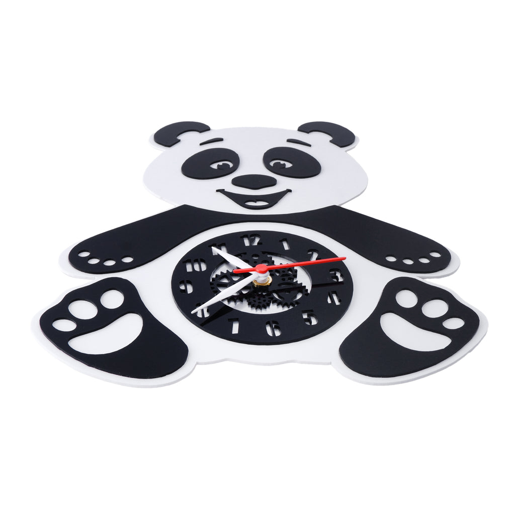 Playful Panda Premium Acrylic Wall Clock 12"