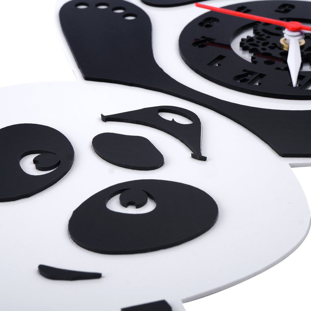 Playful Panda Premium Acrylic Wall Clock 12"
