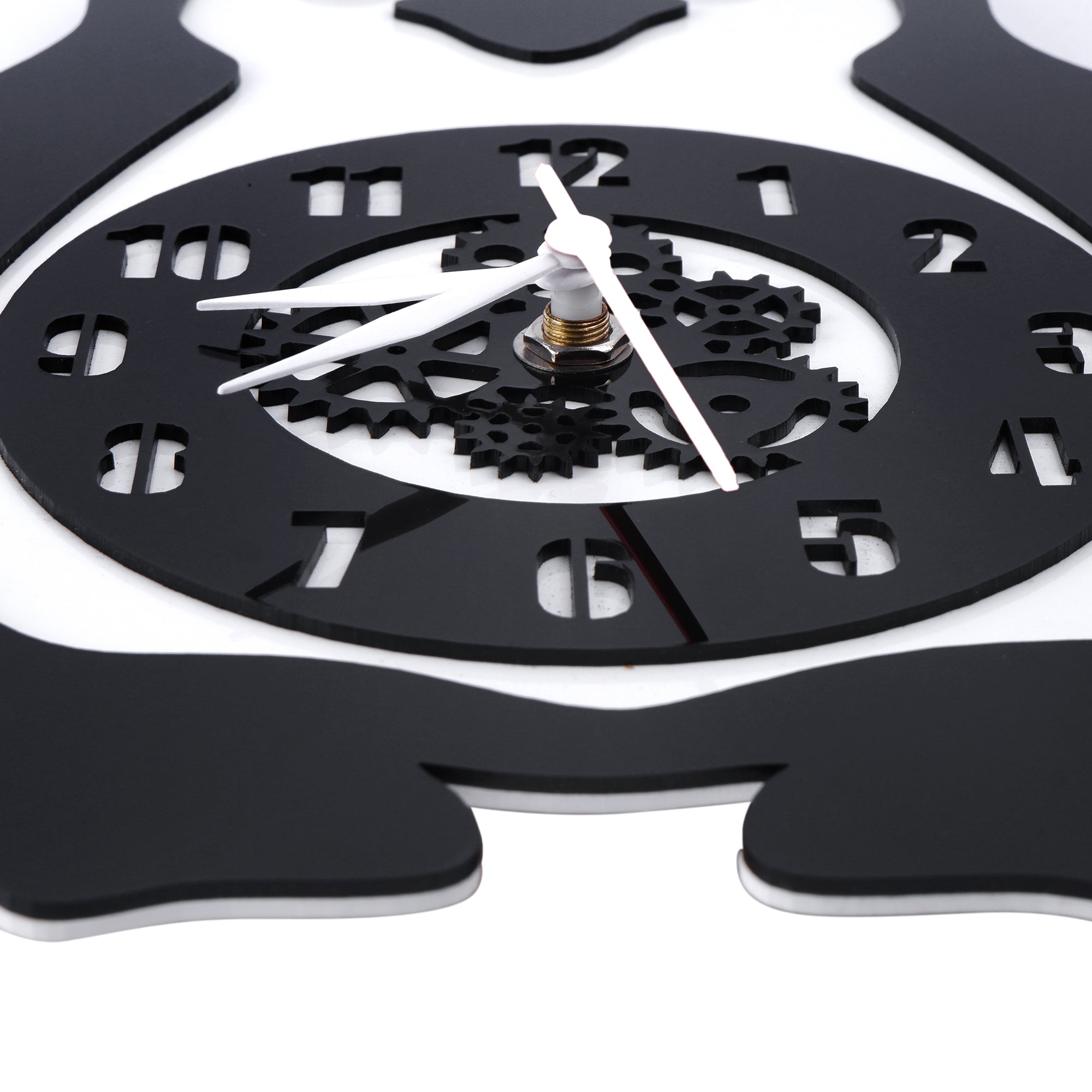 Happy Penguin Premium Acrylic Wall Clock 12"