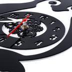 Happy Penguin Premium Acrylic Wall Clock 12"