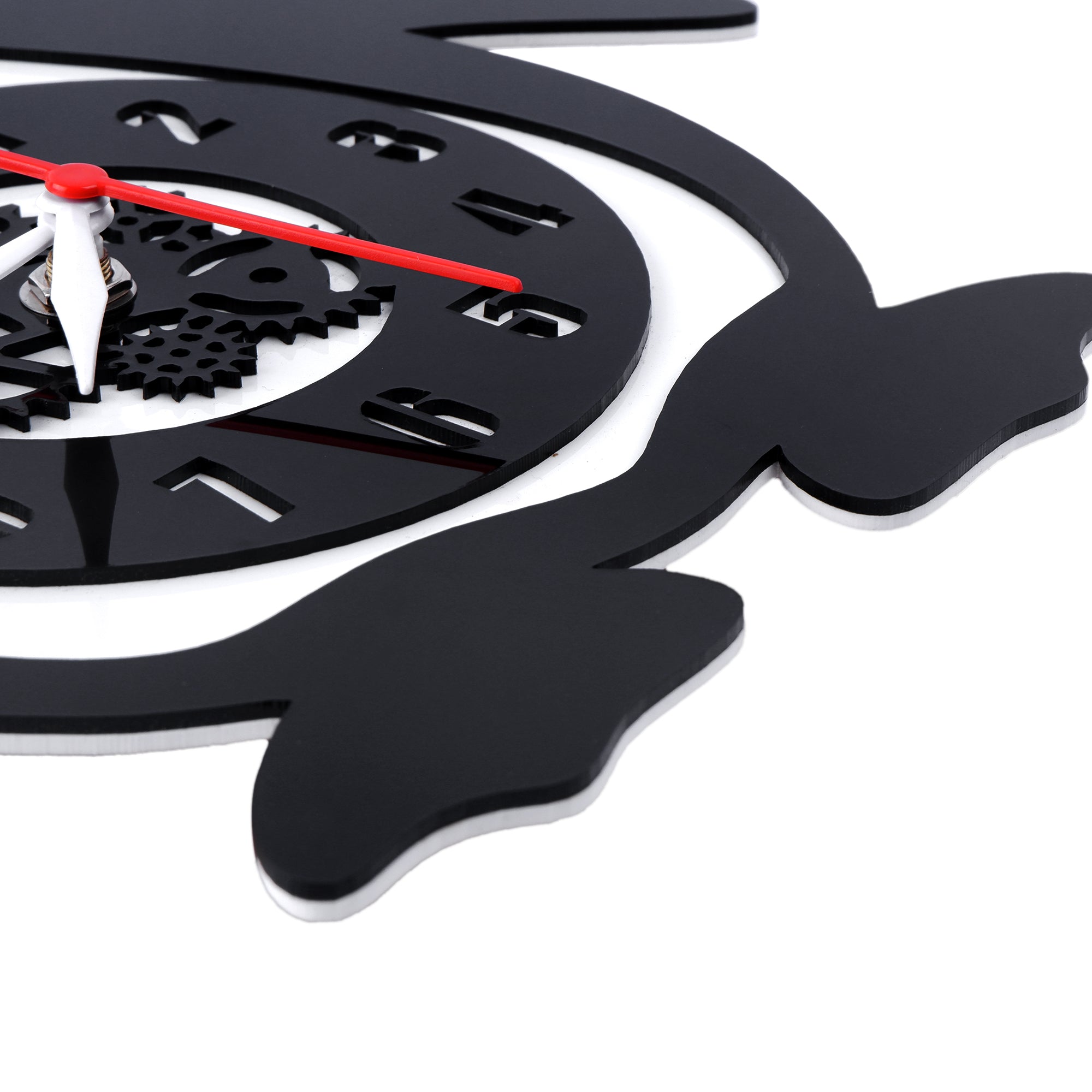 Happy Penguin Premium Acrylic Wall Clock 12"