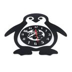 Happy Penguin Premium Acrylic Wall Clock 12"