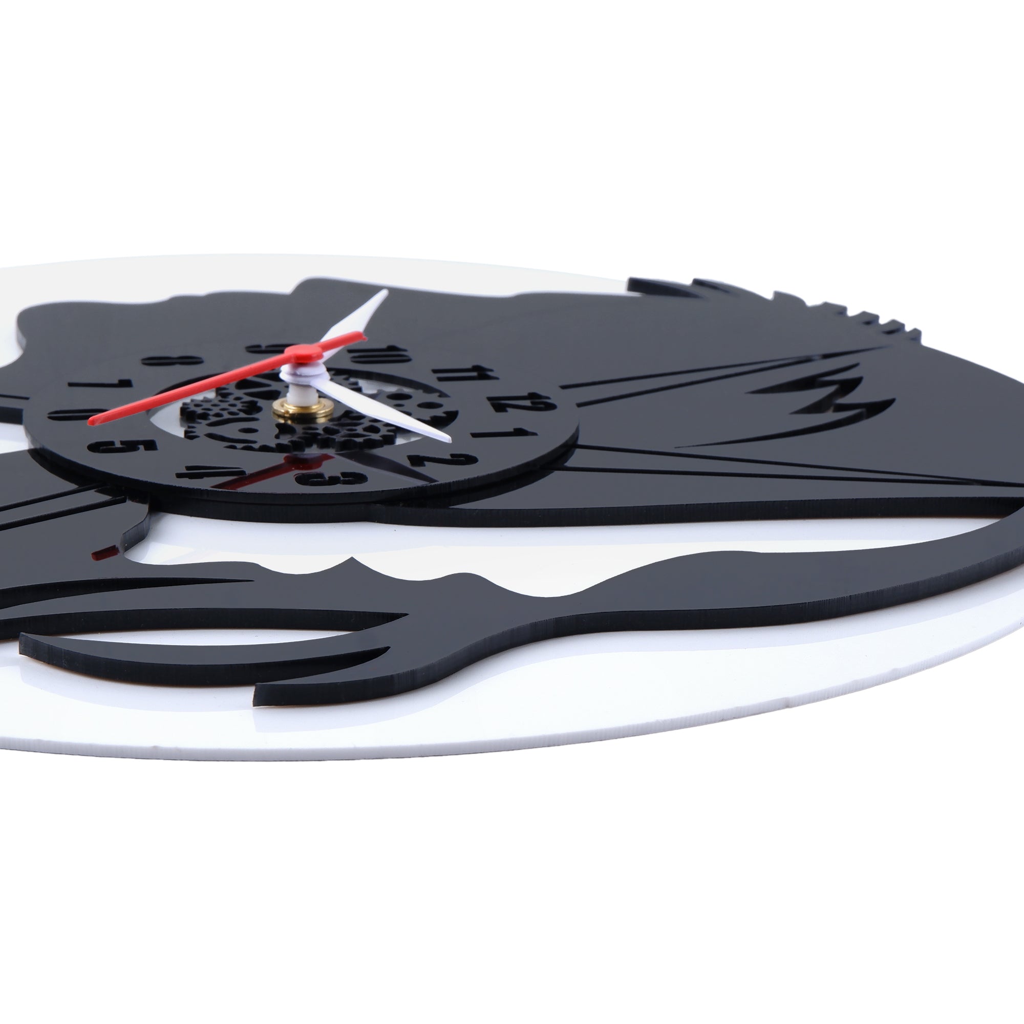 Unisex Salon Wall Clock, 12″ Wall Clock, Black
