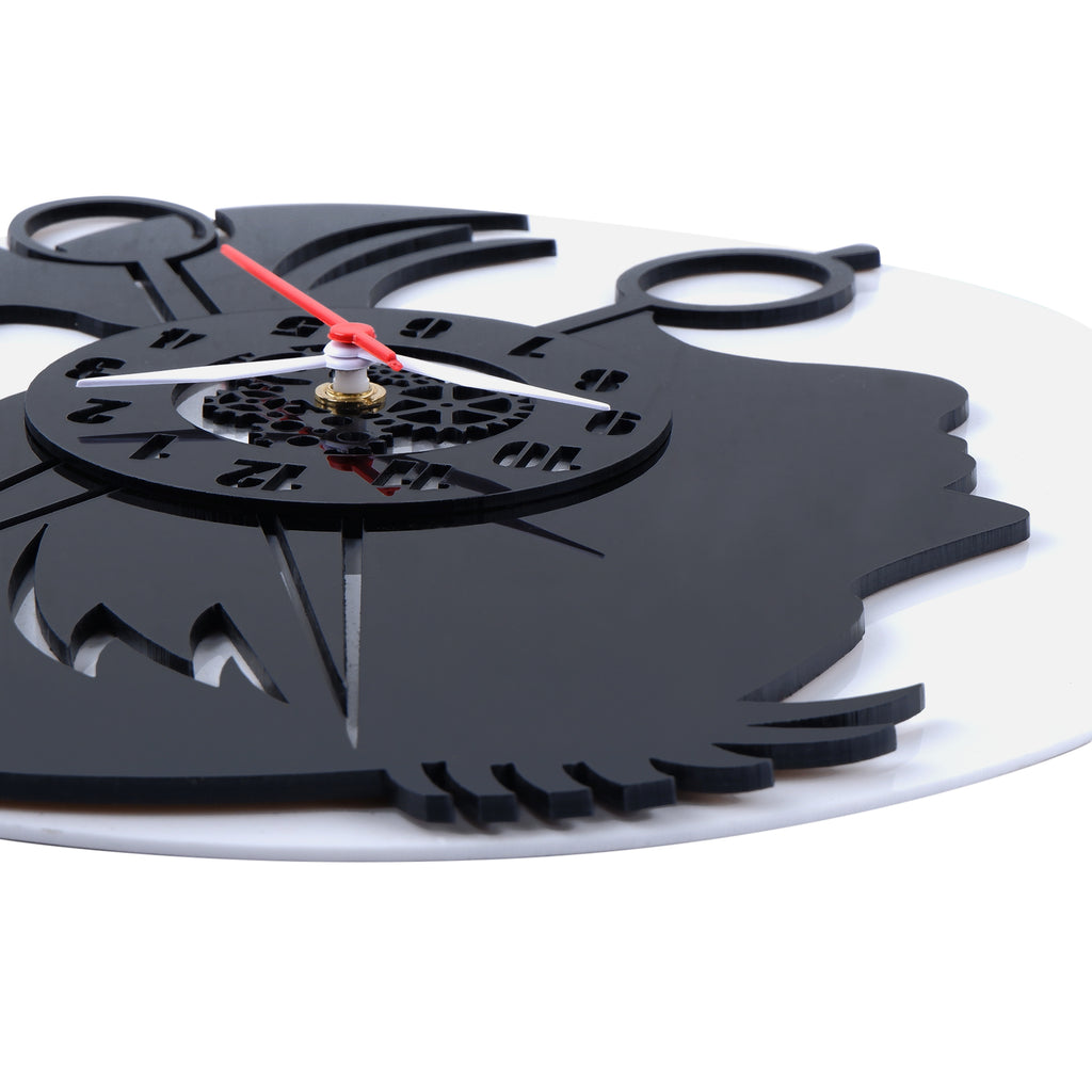 Unisex Salon Wall Clock, 12″ Wall Clock, Black