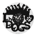 Dog Wall Clock 12″  Premium Layered Wall Clock