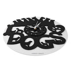 Dog Wall Clock 12″  Premium Layered Wall Clock