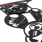 "Cool Teddy" Premium Acrylic Wall Clock
