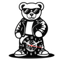"Cool Teddy" Premium Acrylic Wall Clock