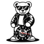 "Cool Teddy" Premium Acrylic Wall Clock