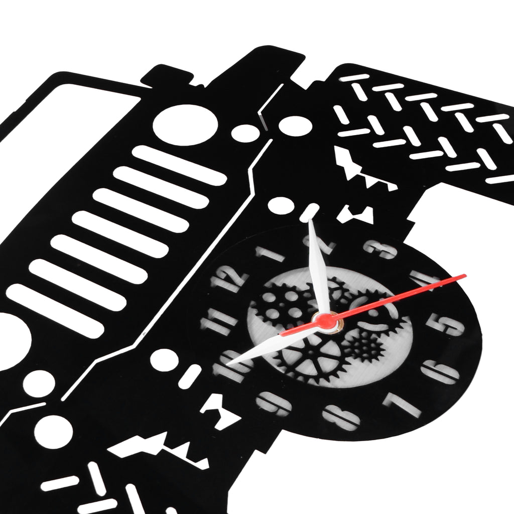 Off-Road SUV Wall Clock 12"  Premium Plexi Glass Wall Clock