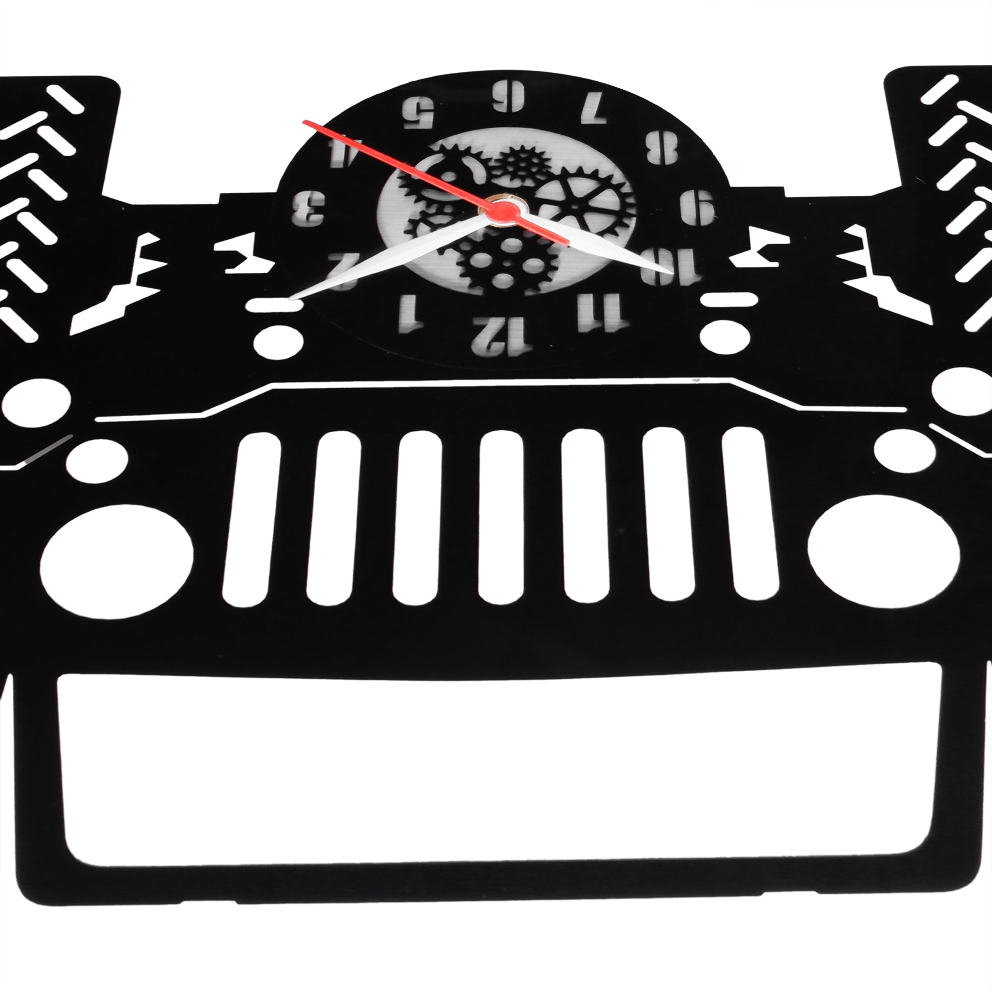 Off-Road SUV Wall Clock 12"  Premium Plexi Glass Wall Clock