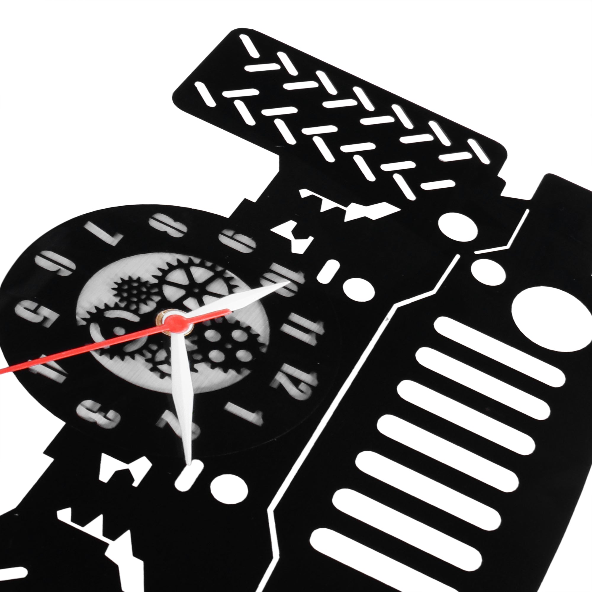 Off-Road SUV Wall Clock 12"  Premium Plexi Glass Wall Clock
