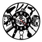 Premium Unisex Barber Shop & Hair Salon AI Designed  Wall Clock 12"