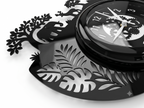 Jungle Acrylic Wall Clock 12 inch With Glass