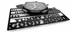Yummy Food, Premium Glass-Cover Wall Clock