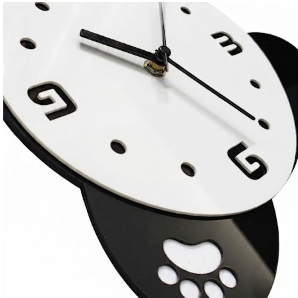 Urban Qraft "Lazy Rolling Panda" Premium Acrylic Wall Clock
