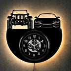Off-Road Car Wall Clock 12 inch with Glass