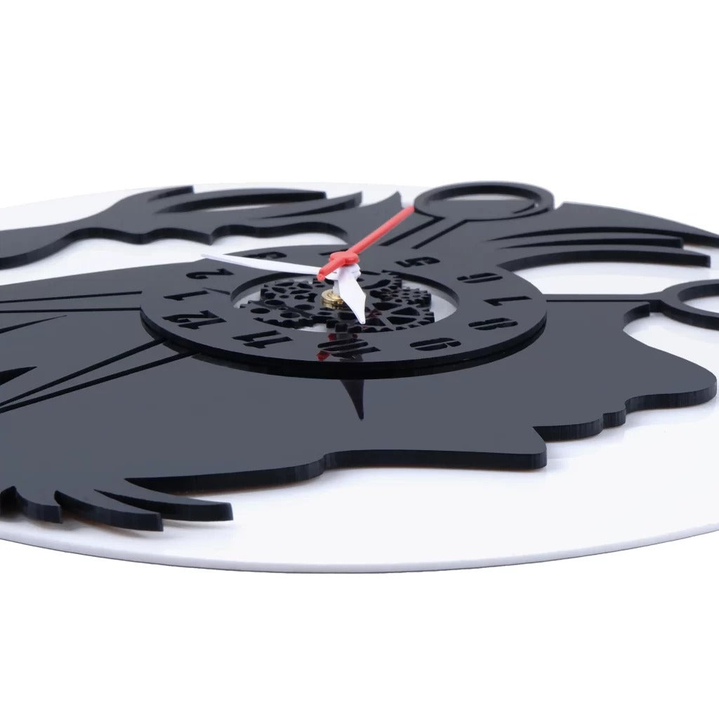 Unisex Salons , 12″ Wall Clock
