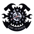 Car Service Wall Clock 12″ , Tough Plexi Glass , Gear Clock