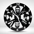 Salon clock 360 12″ , Master Wall Clock