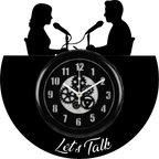 Podcast Studio Wall Clock 12 inch