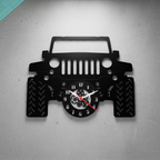 Off-Road SUV Wall Clock 12"  Premium Plexi Glass Wall Clock