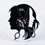 Unisex Salons , 12″ Wall Clock