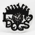 Dog Wall Clock 12″  Premium Layered Wall Clock