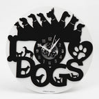 Dog Wall Clock 12″  Premium Layered Wall Clock