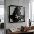 Lord Shiva "Mahadev" Premium Square Acrylic Wall Clock