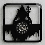 Lord Shiva "Mahadev" Premium Square Acrylic Wall Clock