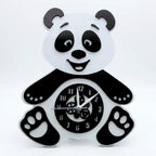 Playful Panda Premium Acrylic Wall Clock 12"