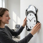 Urban Qraft "Lazy Rolling Panda" Premium Acrylic Wall Clock