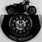 Bike Service Wall Clock 12 Inch