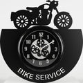 Bike Service Wall Clock 12 Inch