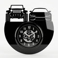 Off-Road Car Wall Clock 12 inch with Glass