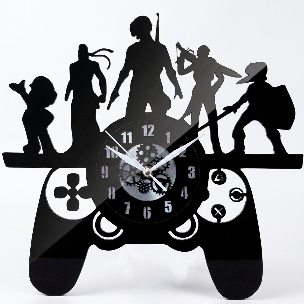 Ultimate Gamer Wall Clock 12 inch