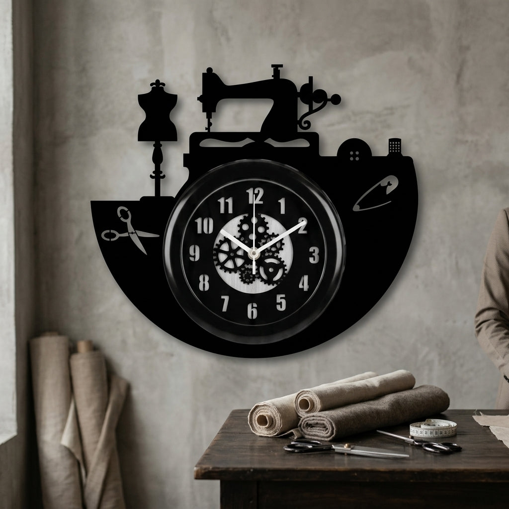 Tailor Wall Clock 12 inch