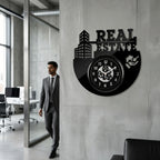 Property Consultant Acrylic Wall Clock 12 inch