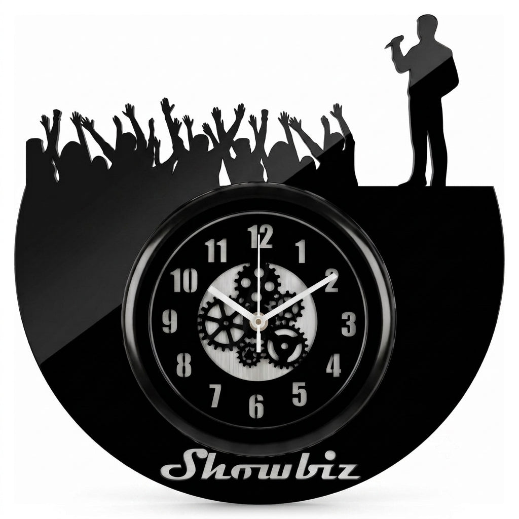 Showbiz Wall Clock 12 inch